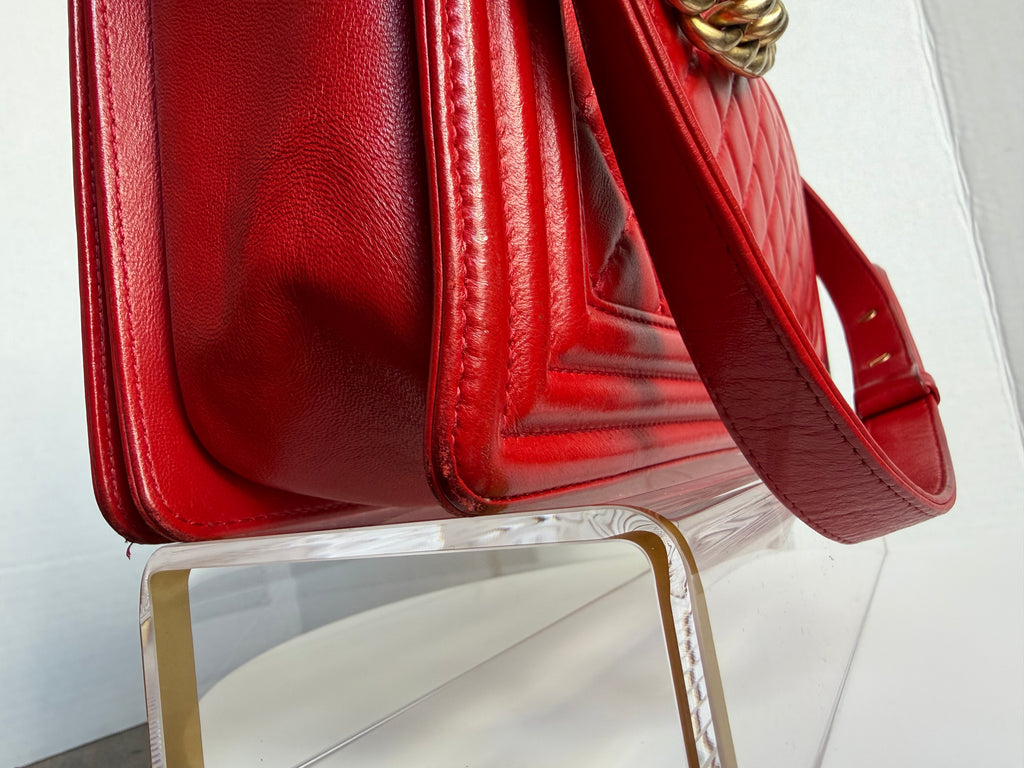 Chanel Medium Red Boy