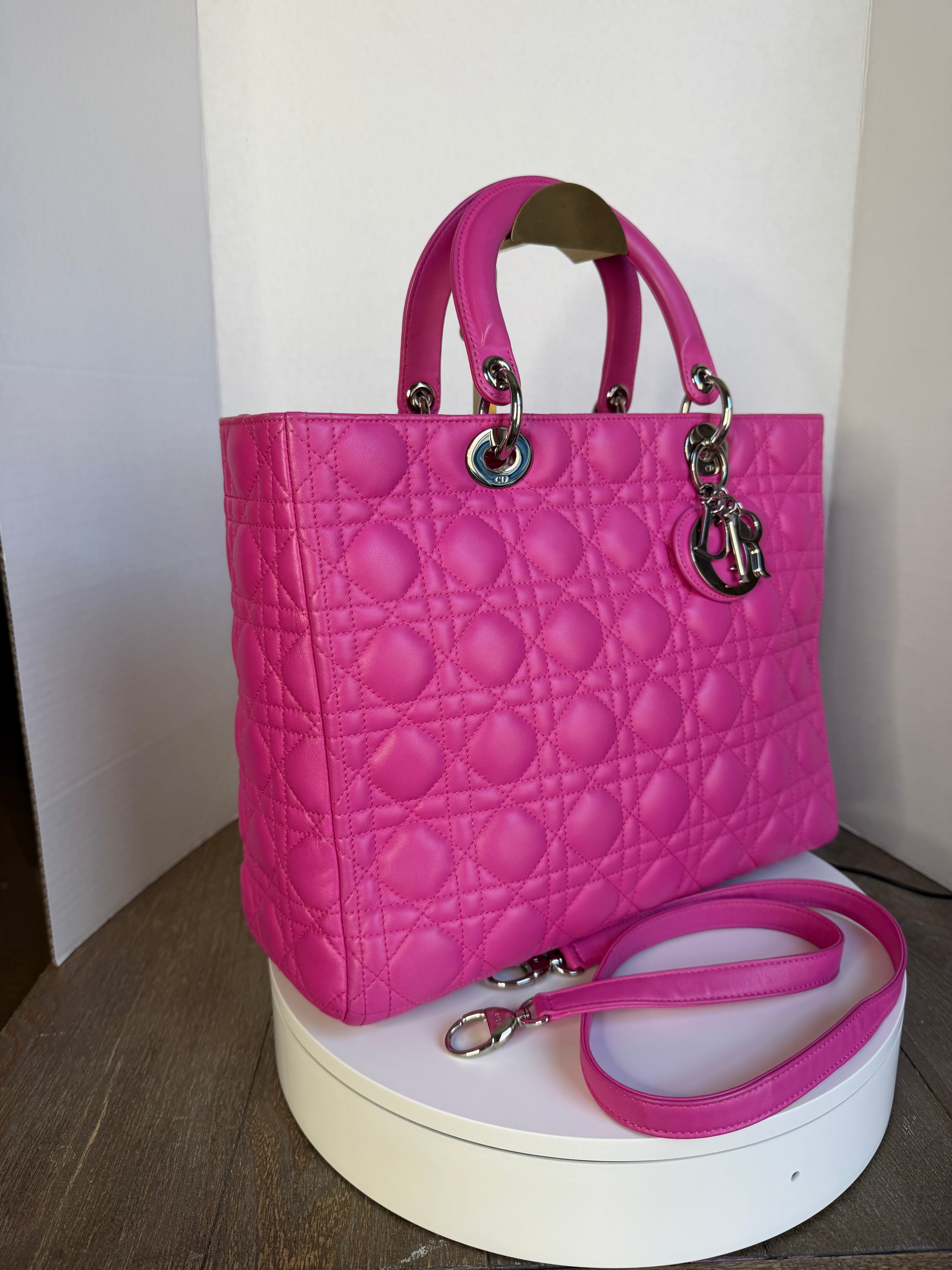 Last Dior Large in pink