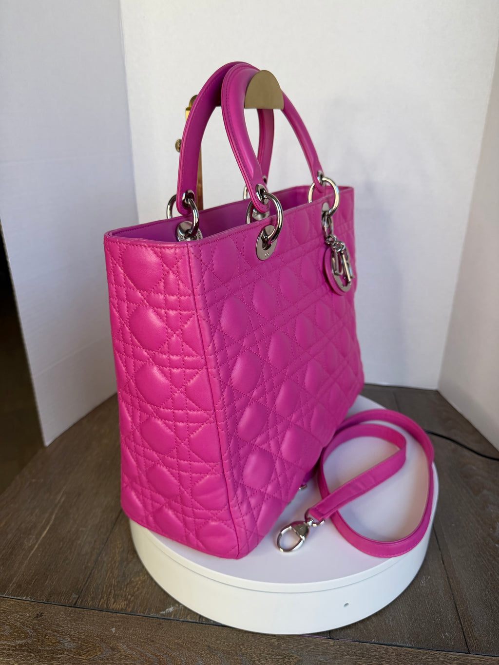 Last Dior Large in pink