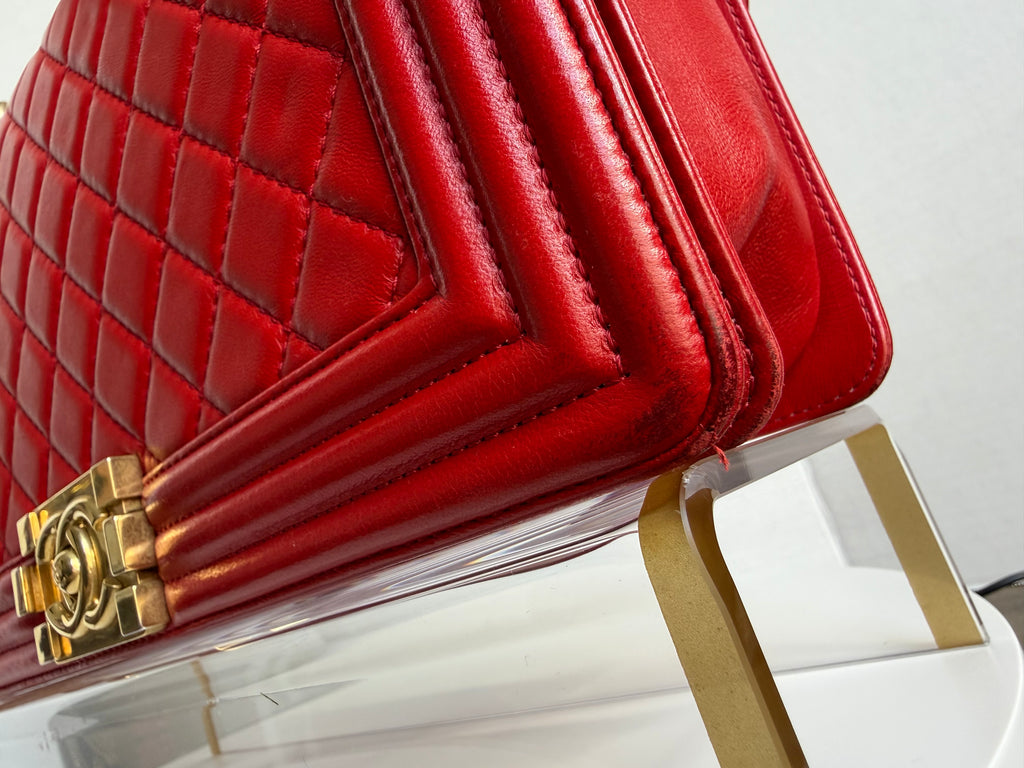 Chanel Medium Red Boy