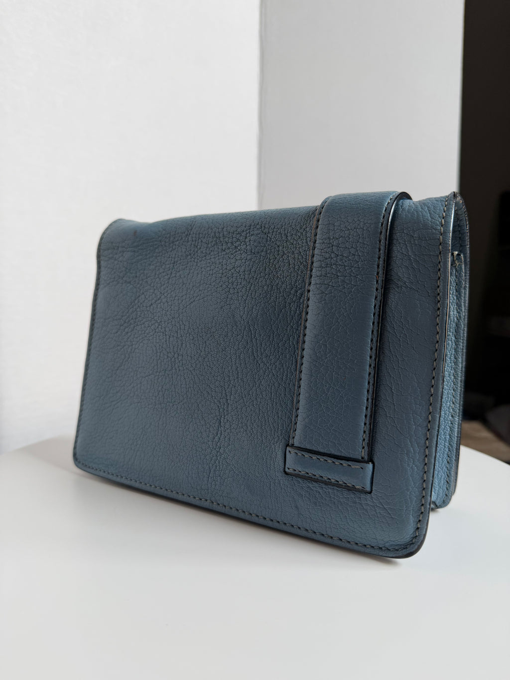 Miu Miu blue shoulder bag