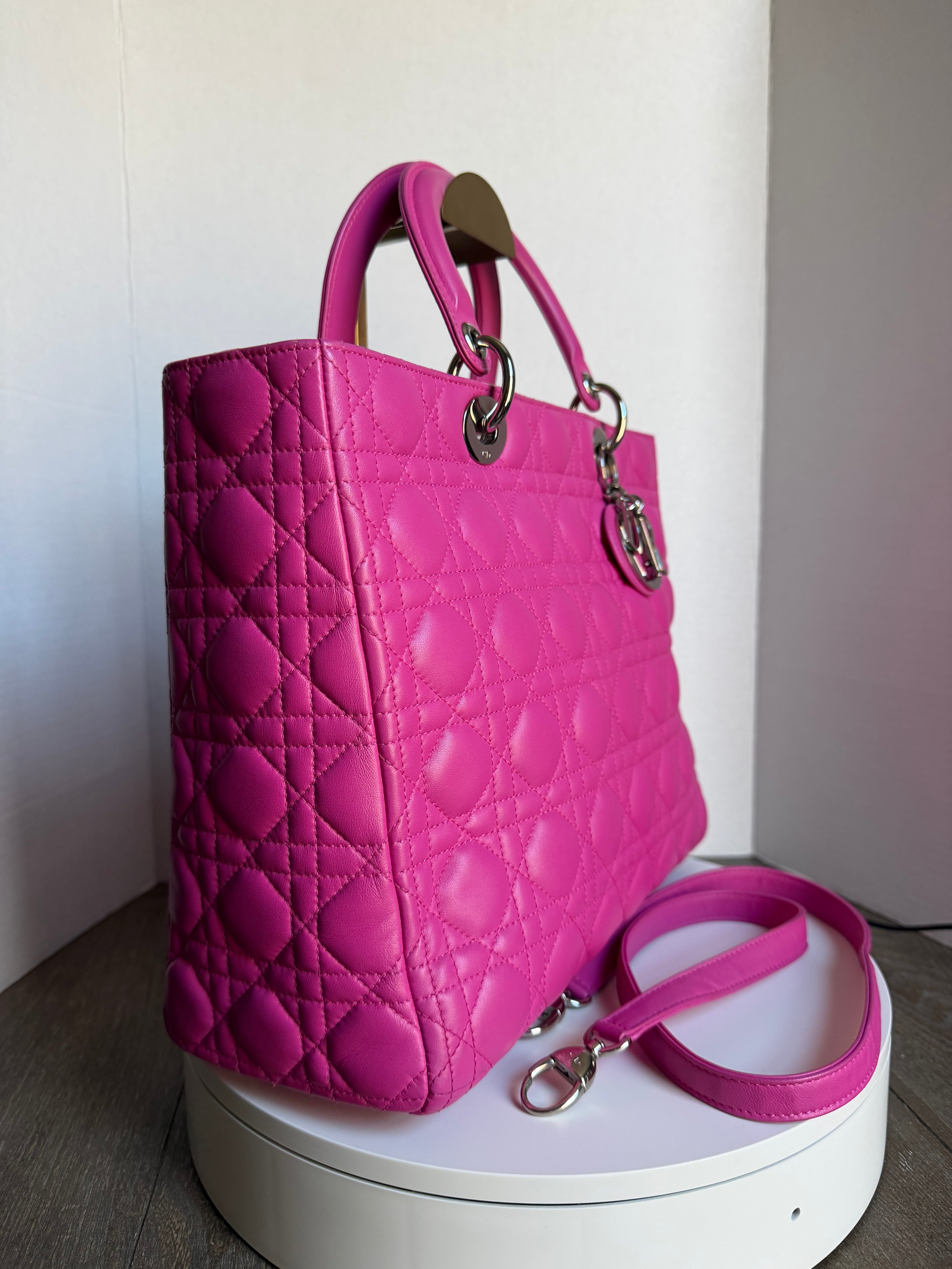 Last Dior Large in pink