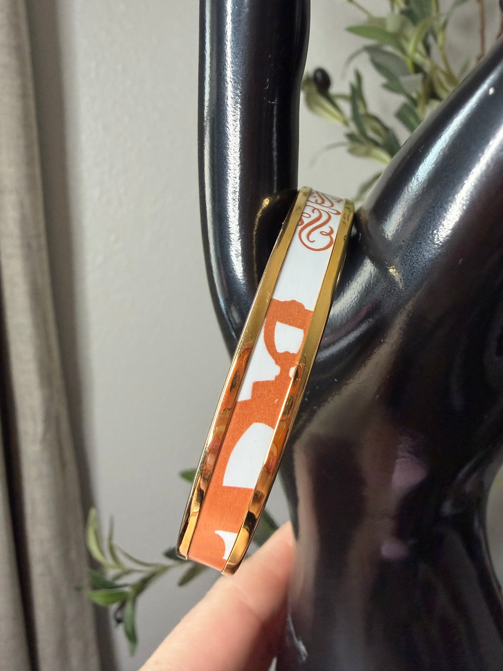 Hermes thin bangle
