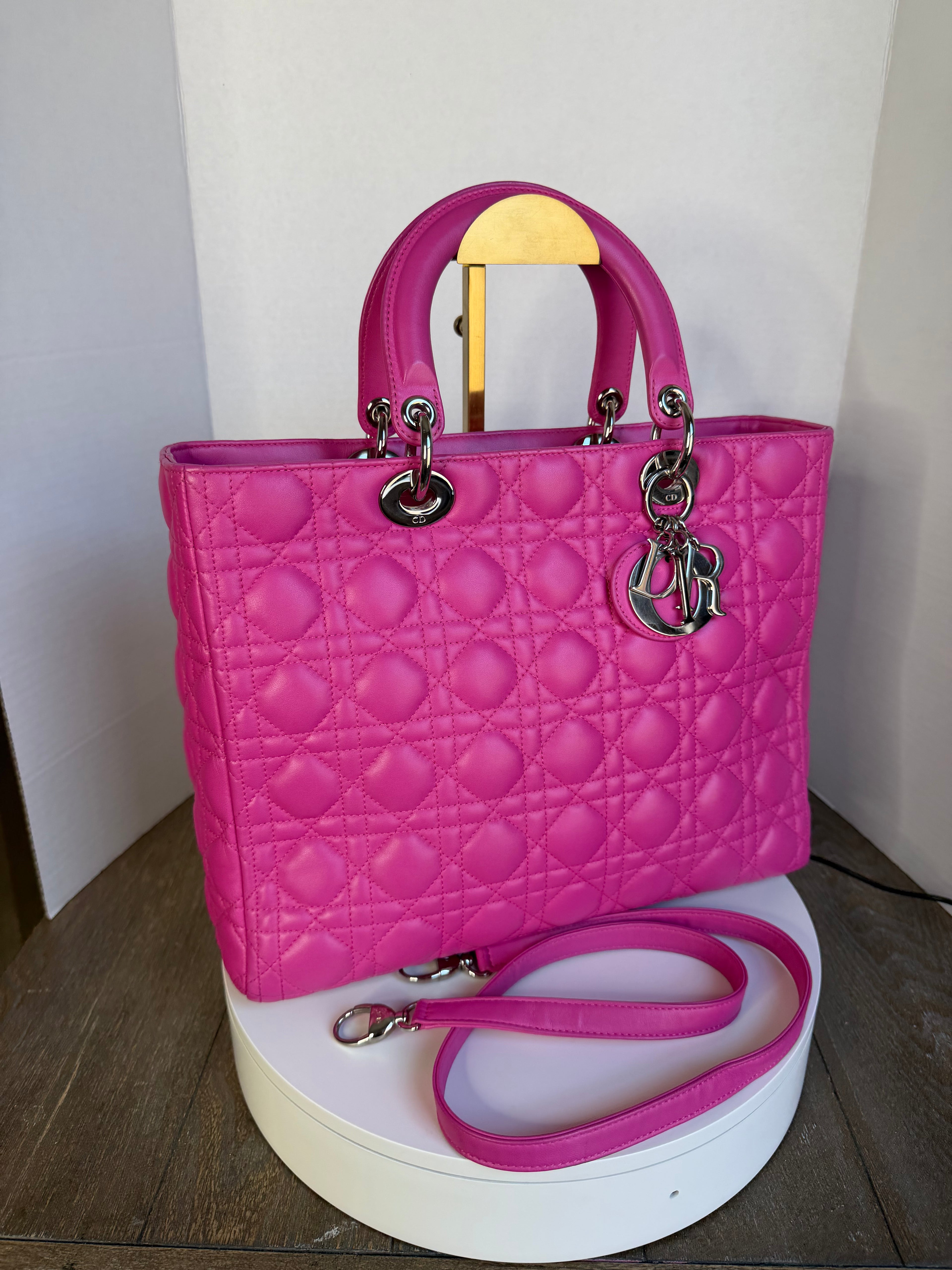 Last Dior Large in pink