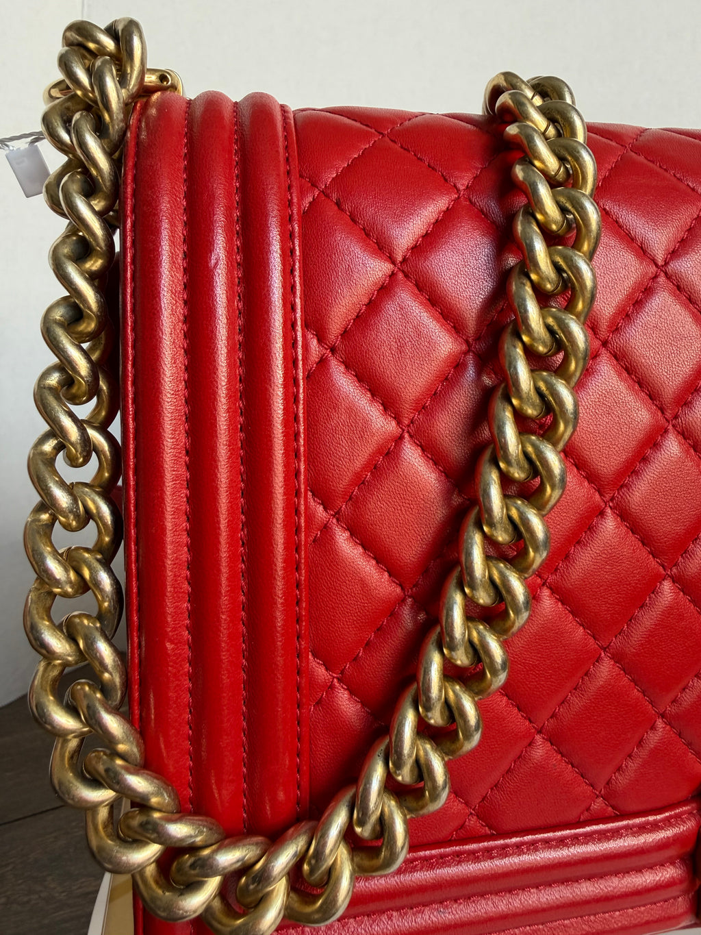 Chanel Medium Red Boy