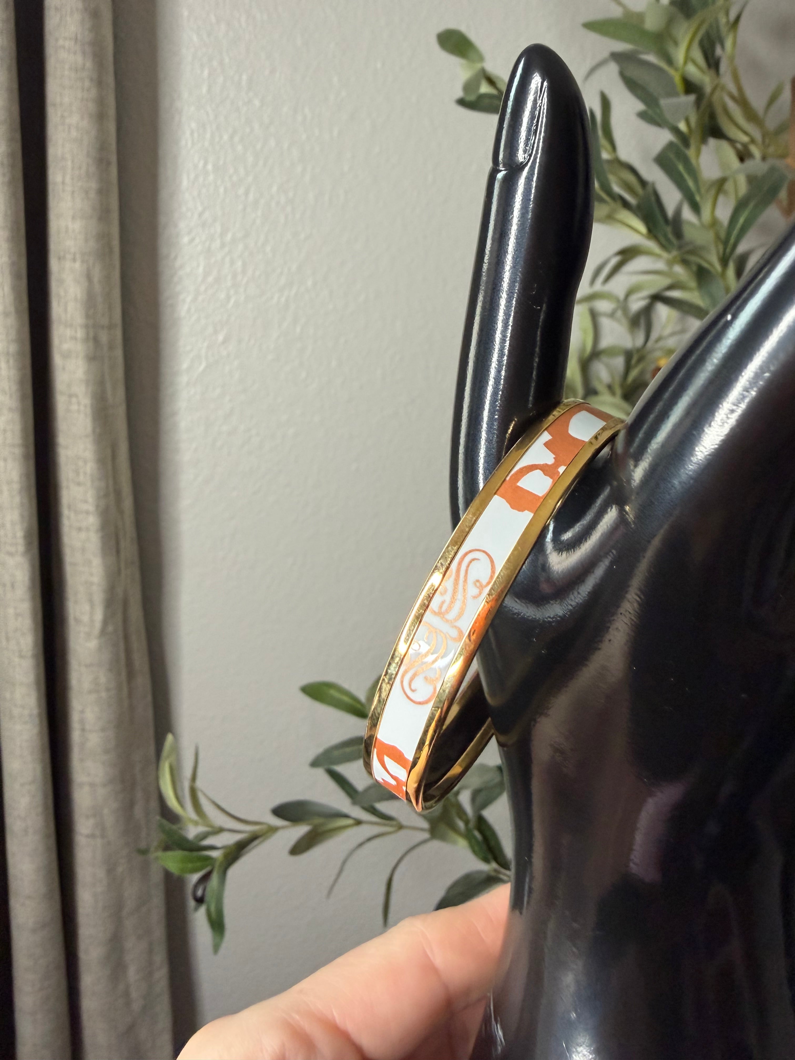 Hermes thin bangle