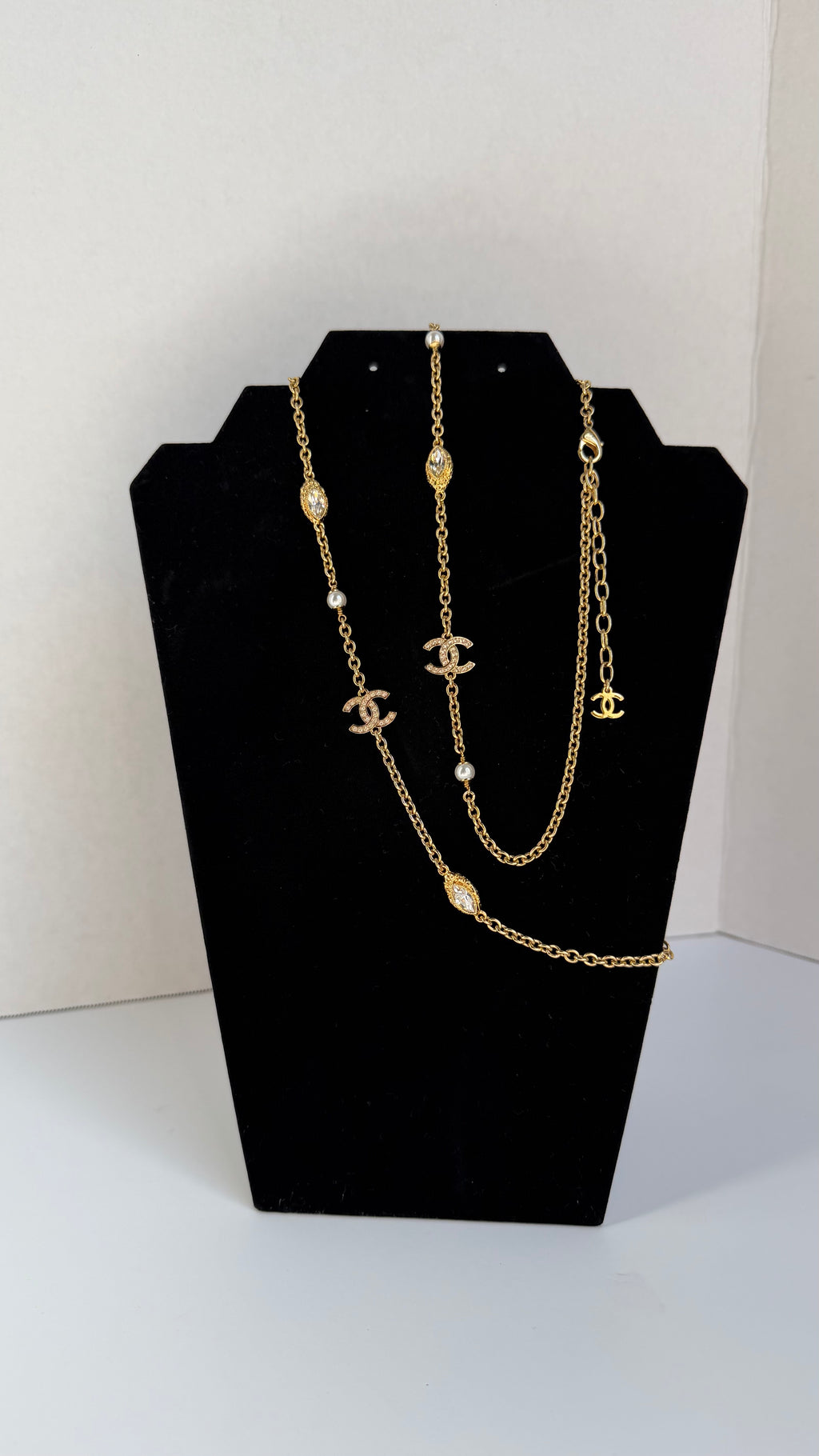 Chanel long necklace