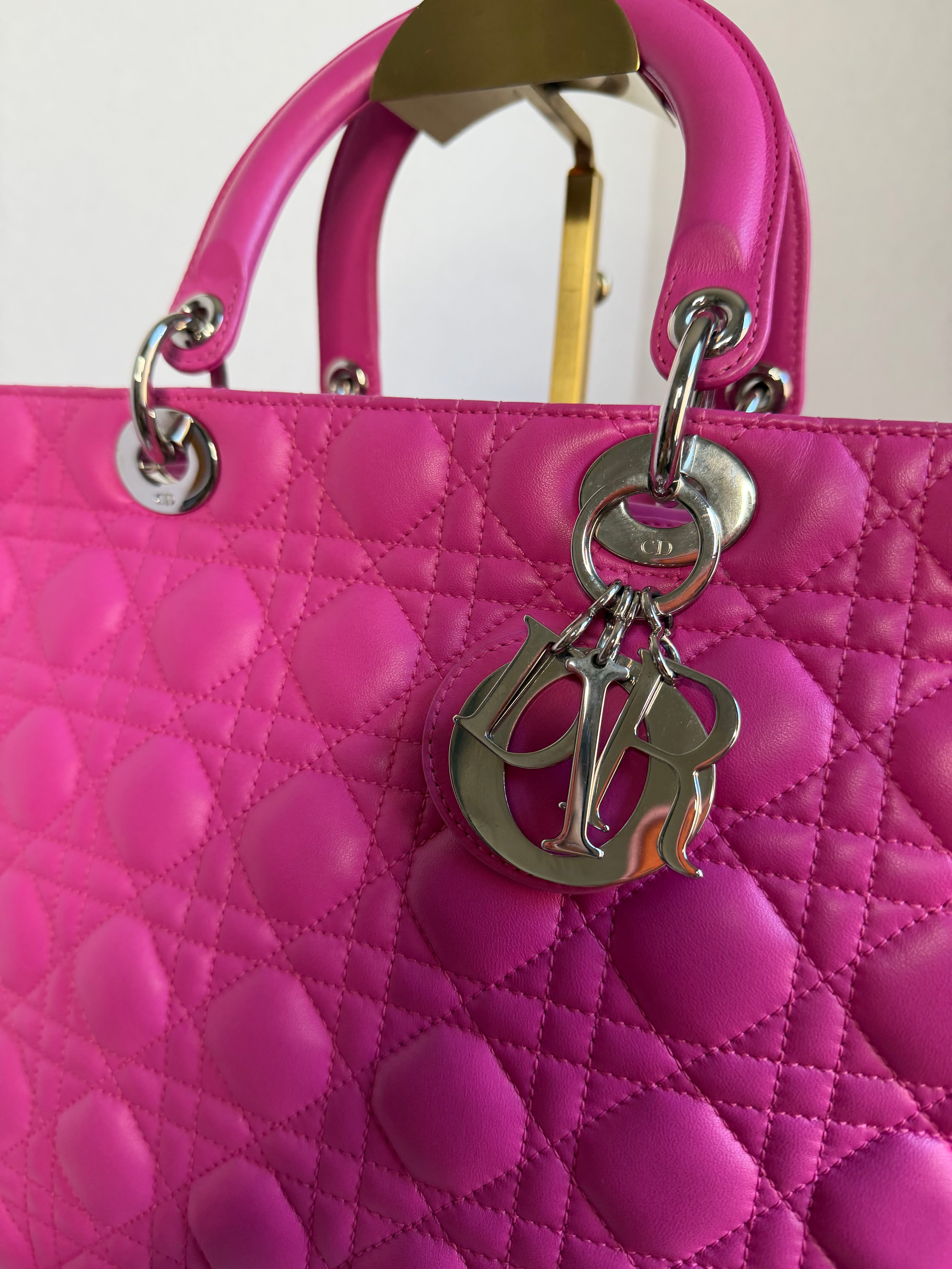 Last Dior Large in pink