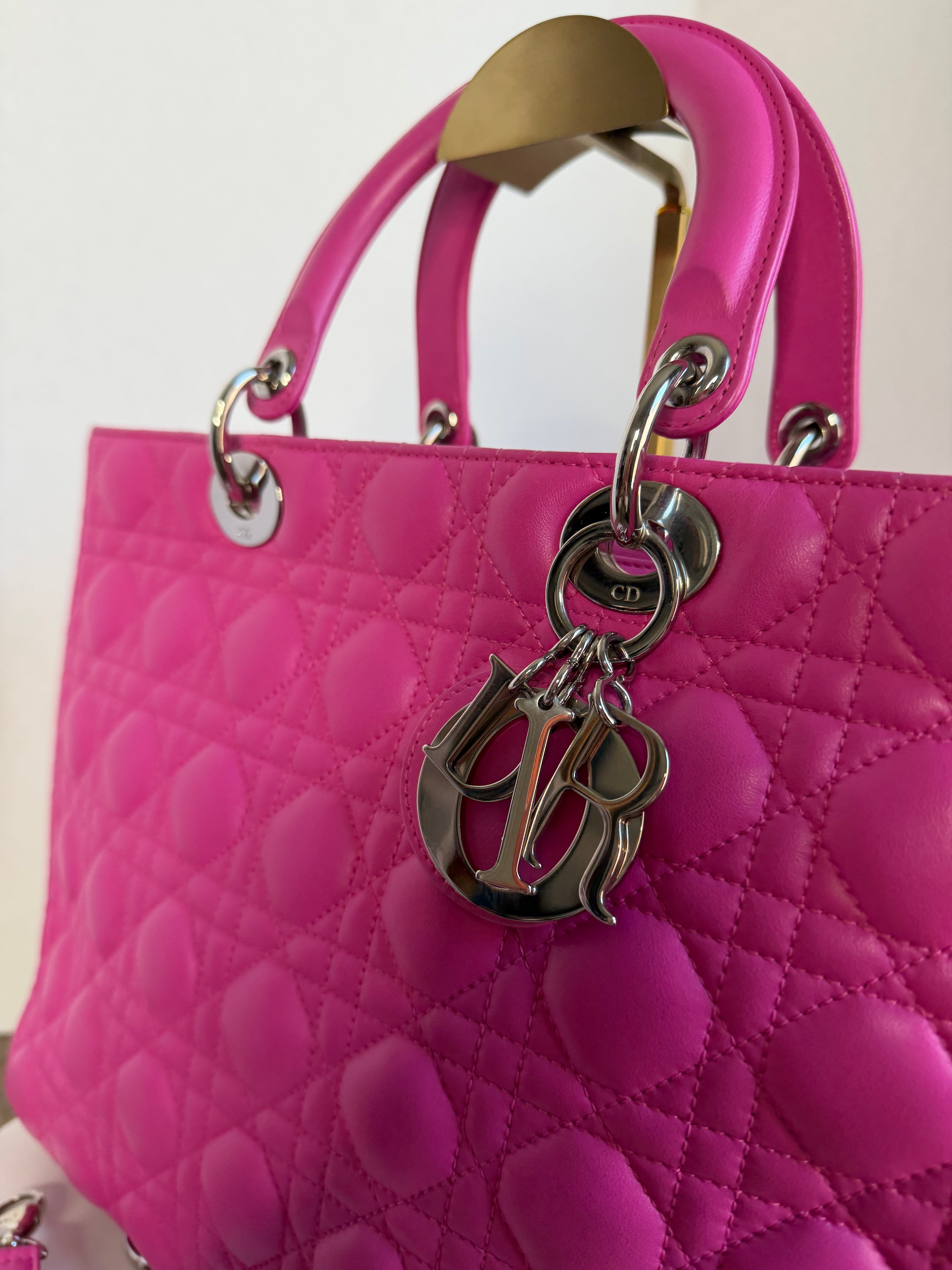 Last Dior Large in pink