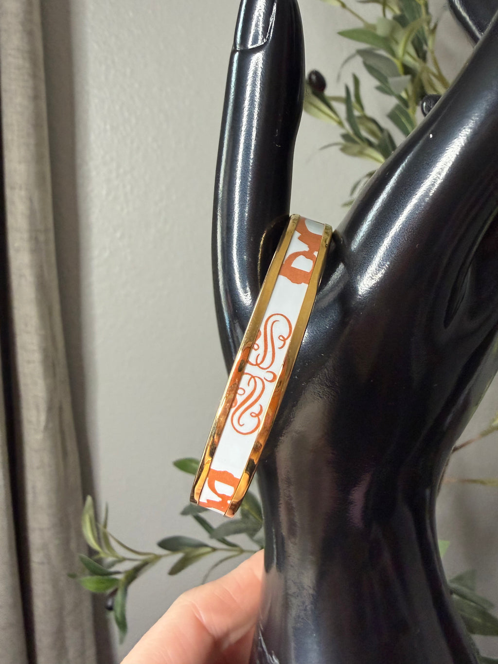 Hermes thin bangle