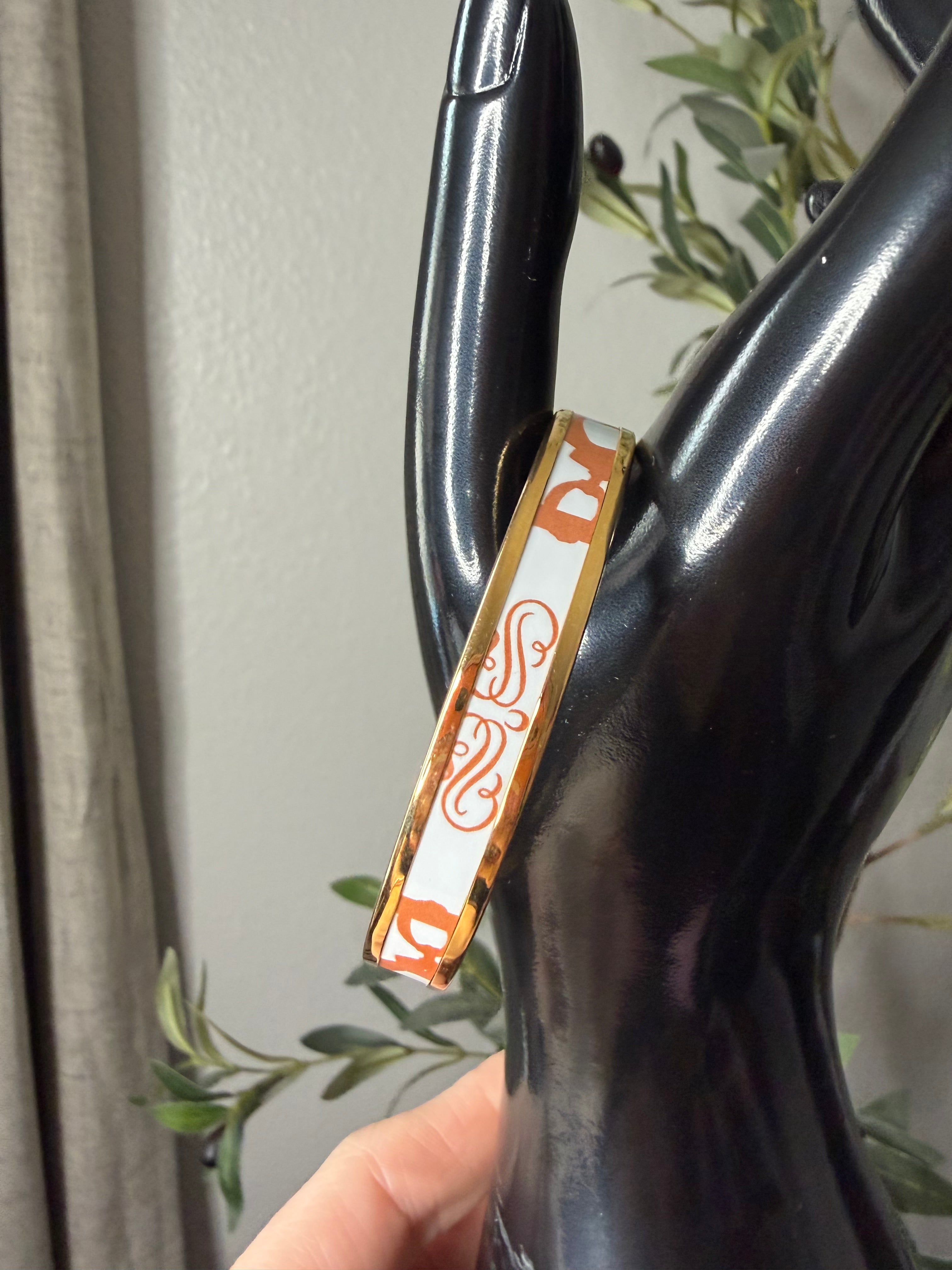 Hermes thin bangle