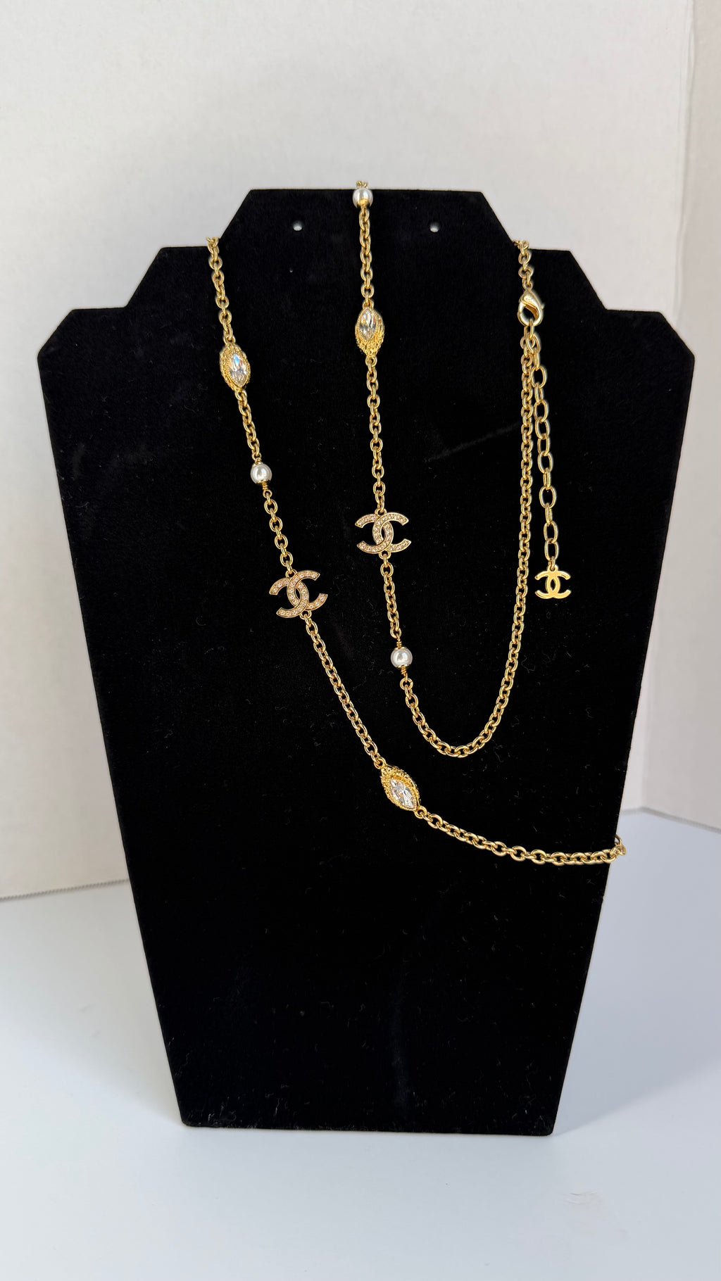 Chanel long necklace