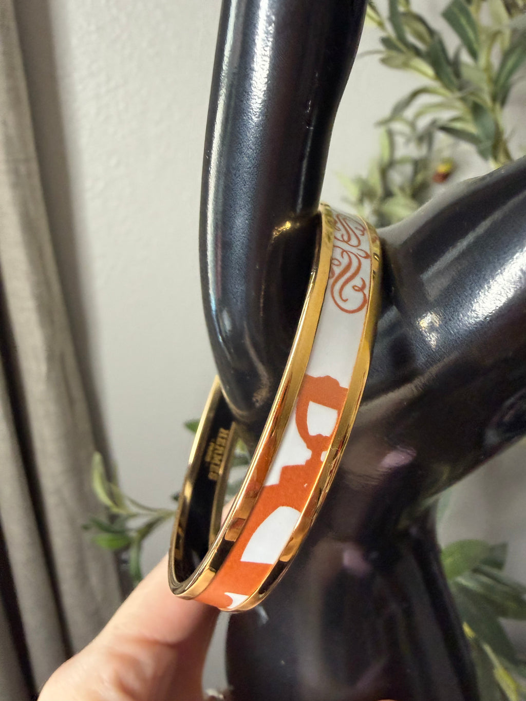 Hermes thin bangle