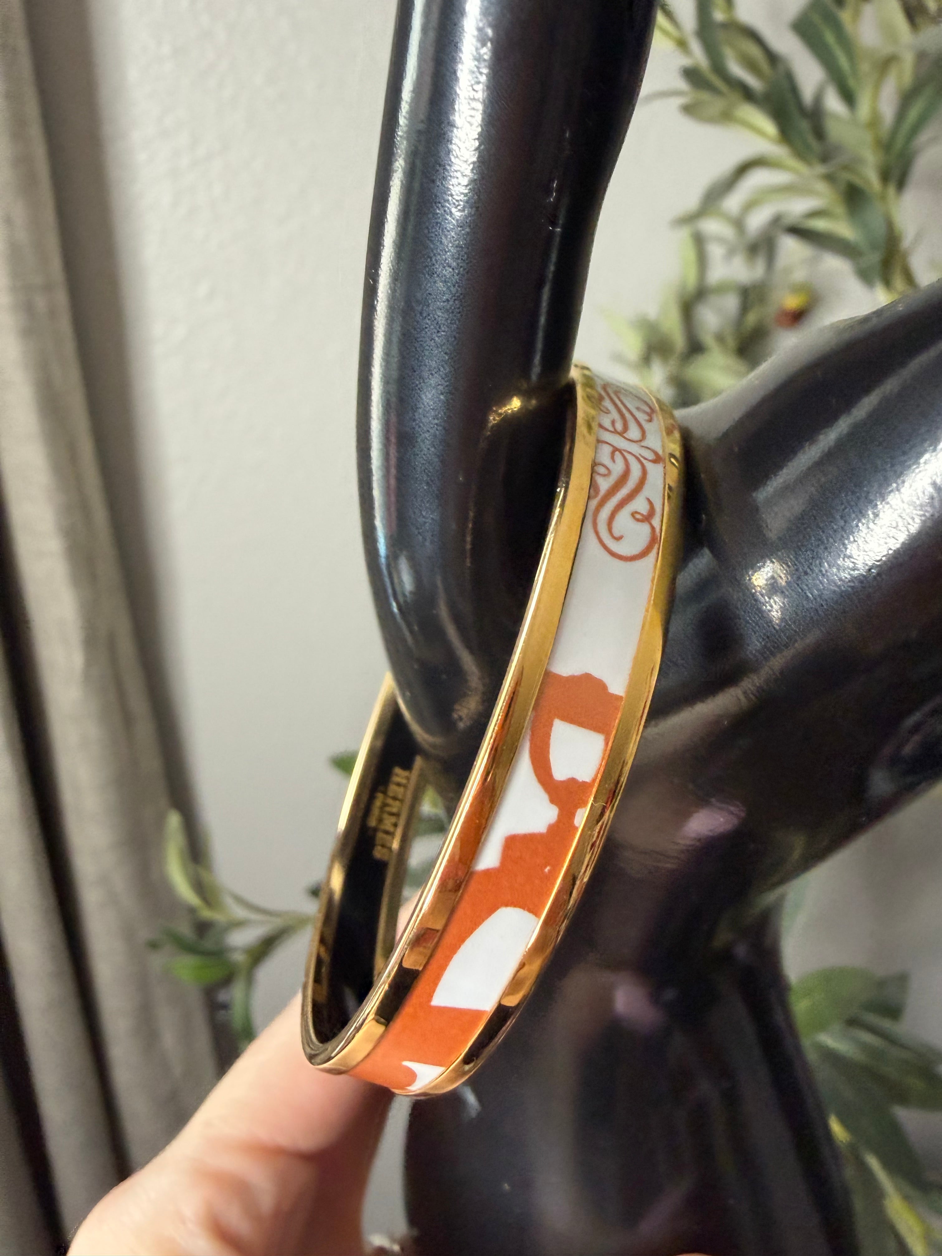 Hermes thin bangle